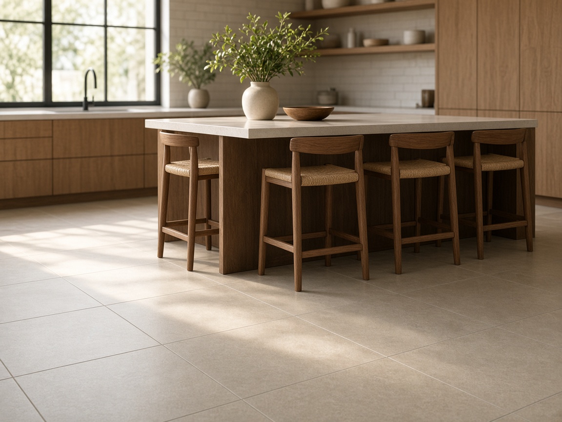 Ceramic tile kitchen