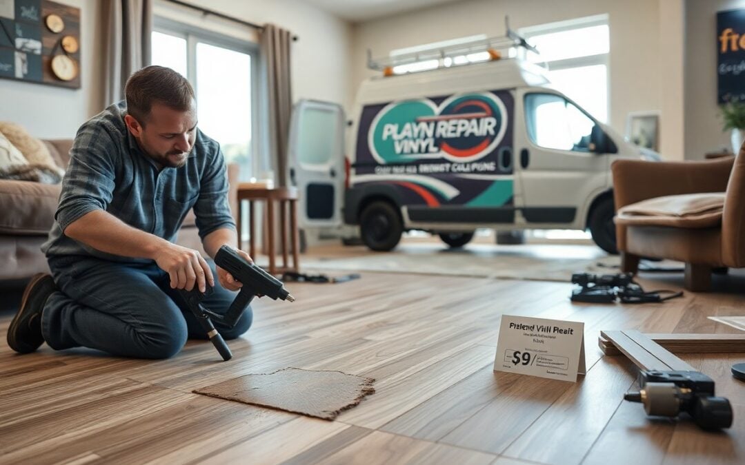 Where can I find affordable vinyl floor repair near me in Plano?