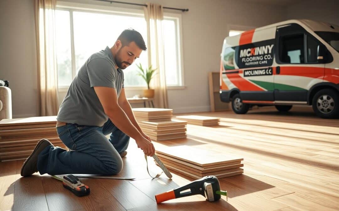 Who installs luxury vinyl plank in McKinney TX homes?
