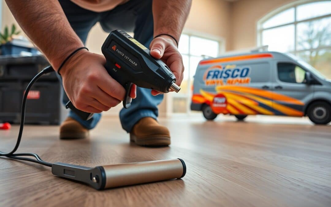 Where can I find vinyl floor repair near me in Frisco TX?