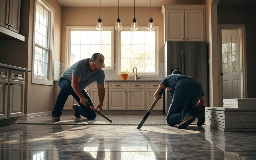 How long does granite flooring installation take in Allen TX?