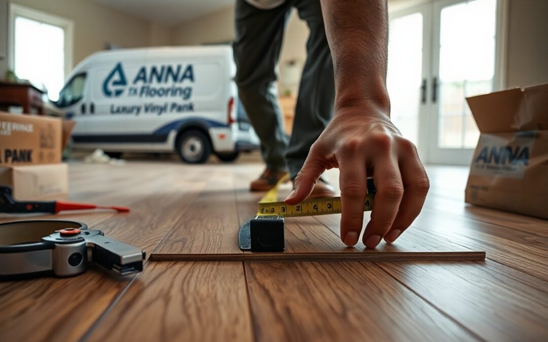 Who specializes in luxury vinyl plank installation in Anna TX?