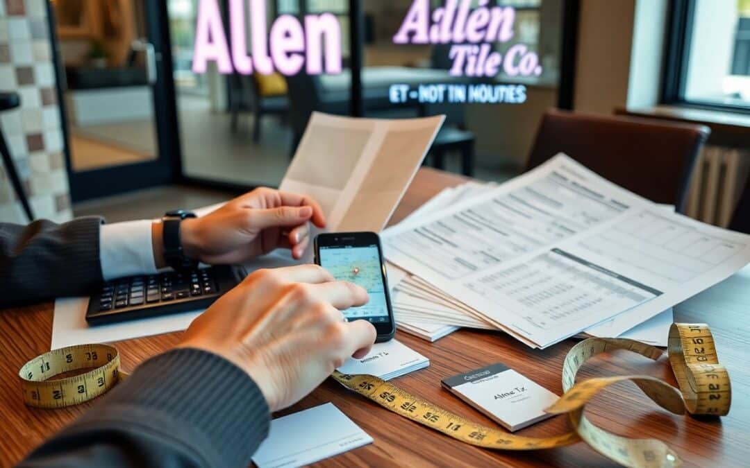 Where can I find a reliable tile company near me in Allen?