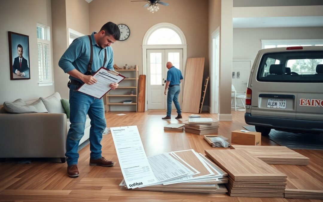 Who provides whole-home flooring replacement in Allen TX?