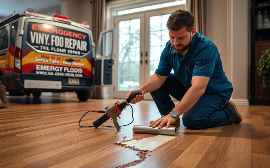 Where can I find emergency vinyl floor repair near me in Plano TX?
