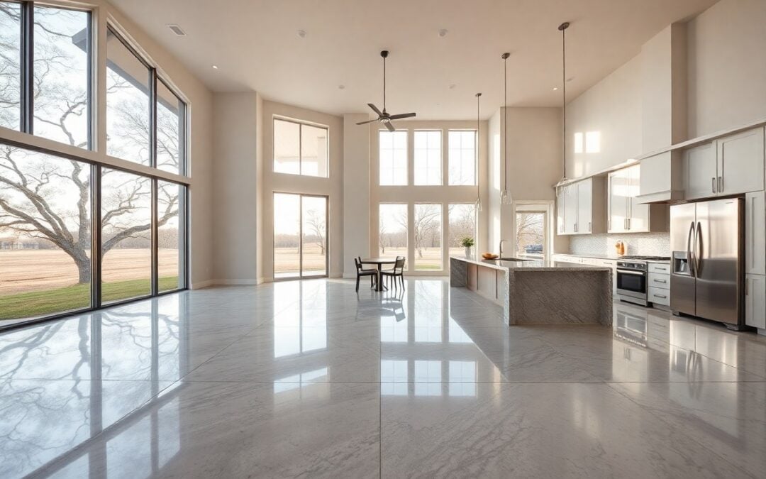 Is granite flooring suitable for custom homes in Lucas TX?