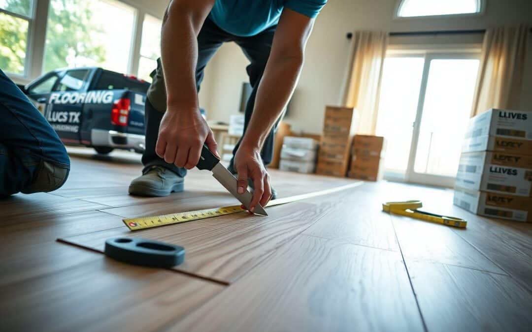 Who offers luxury vinyl plank installation in Lucas TX?