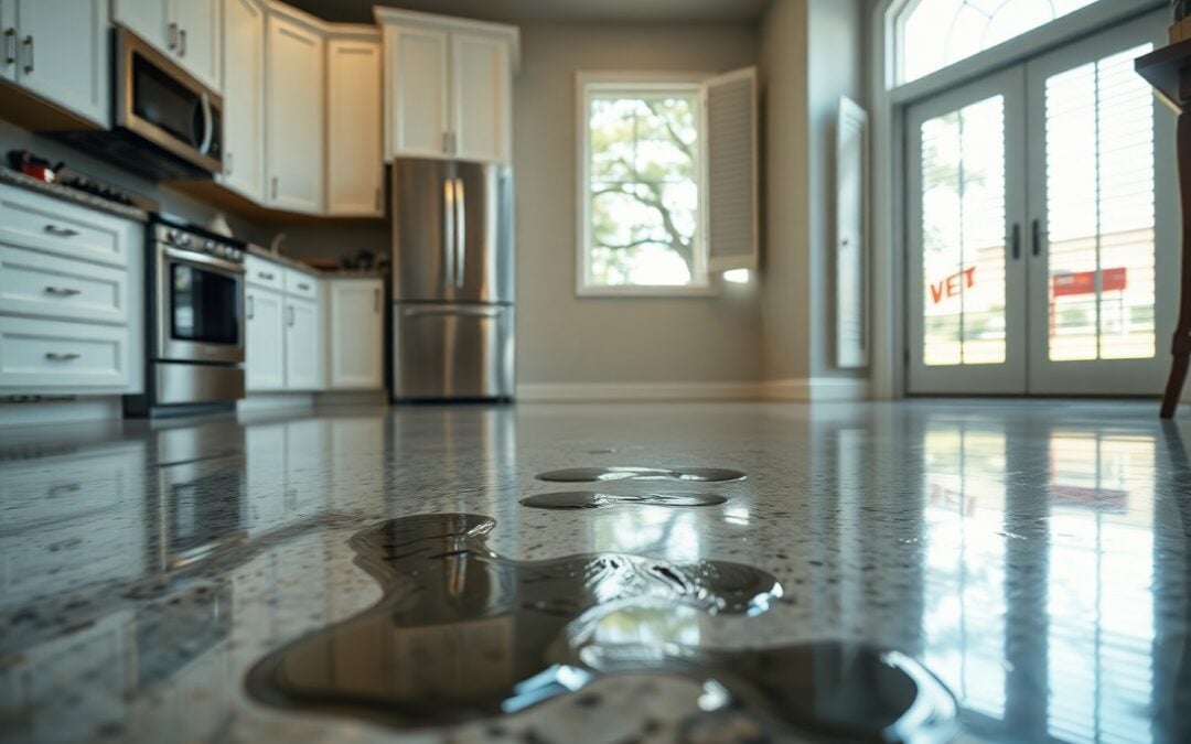 Is granite flooring slippery for kitchens in Anna TX?