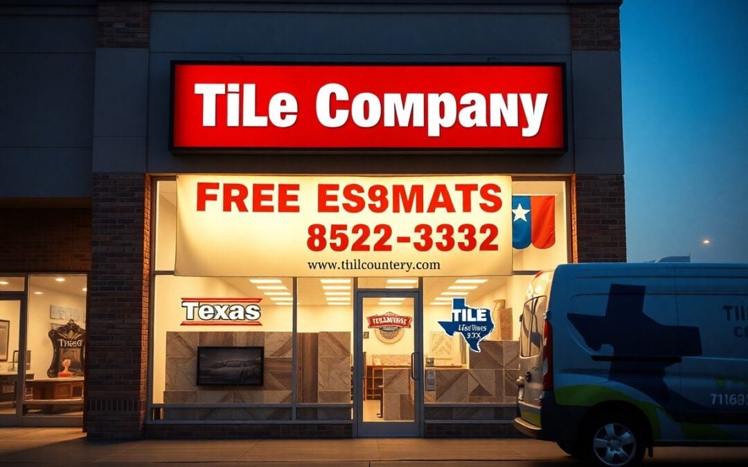 Does a tile company near me offer free estimates in McKinney TX?