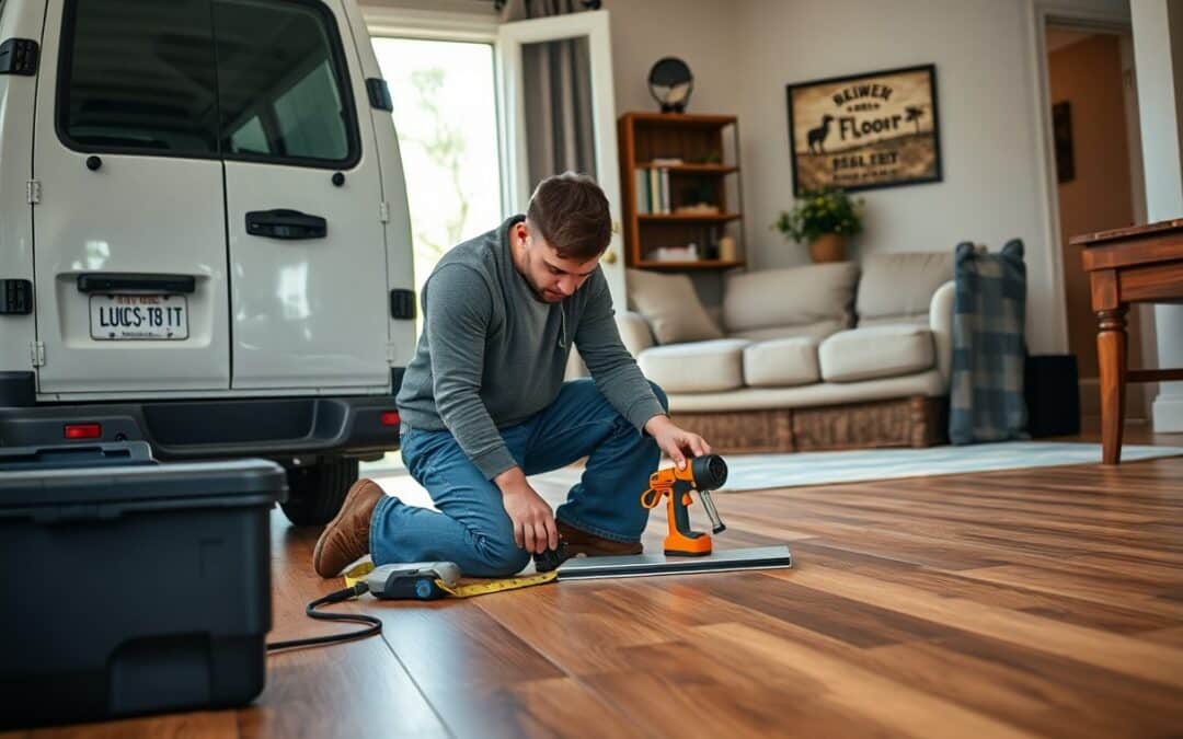 Where can I get professional vinyl floor repair near me in Lucas TX?