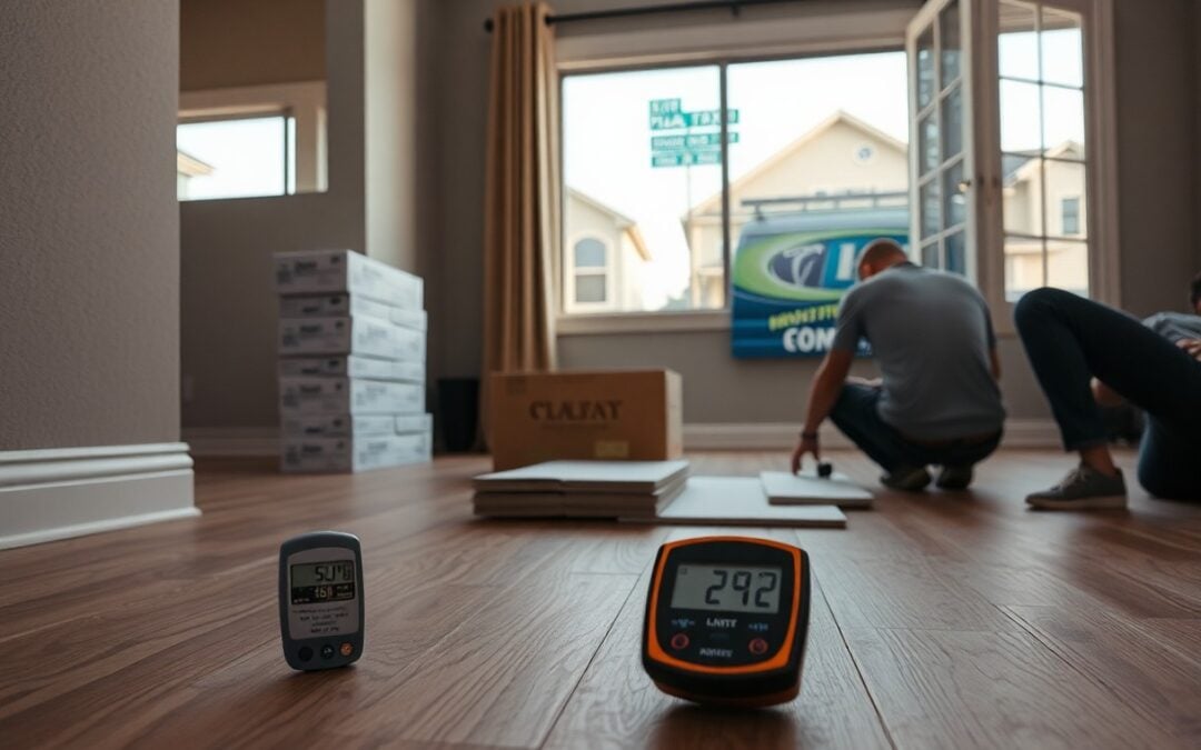 How long does luxury vinyl plank installation take in Plano TX?