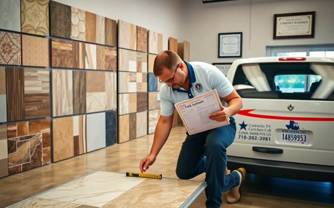 What should I look for in a tile company near me in McKinney TX?