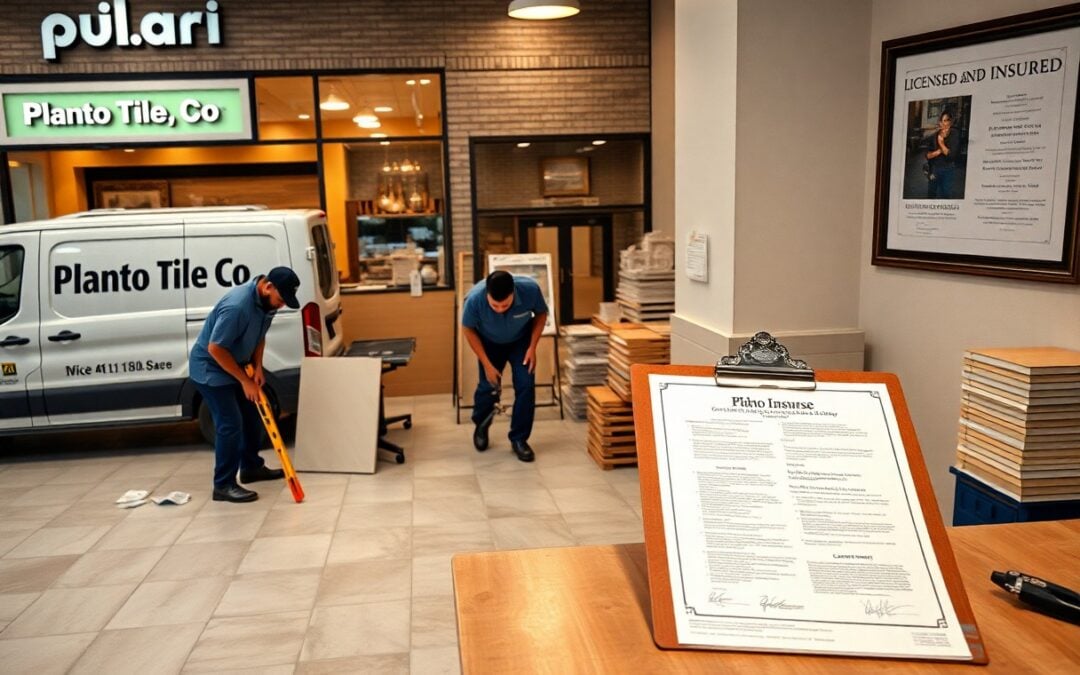 What makes a tile company near me reliable in Plano TX?