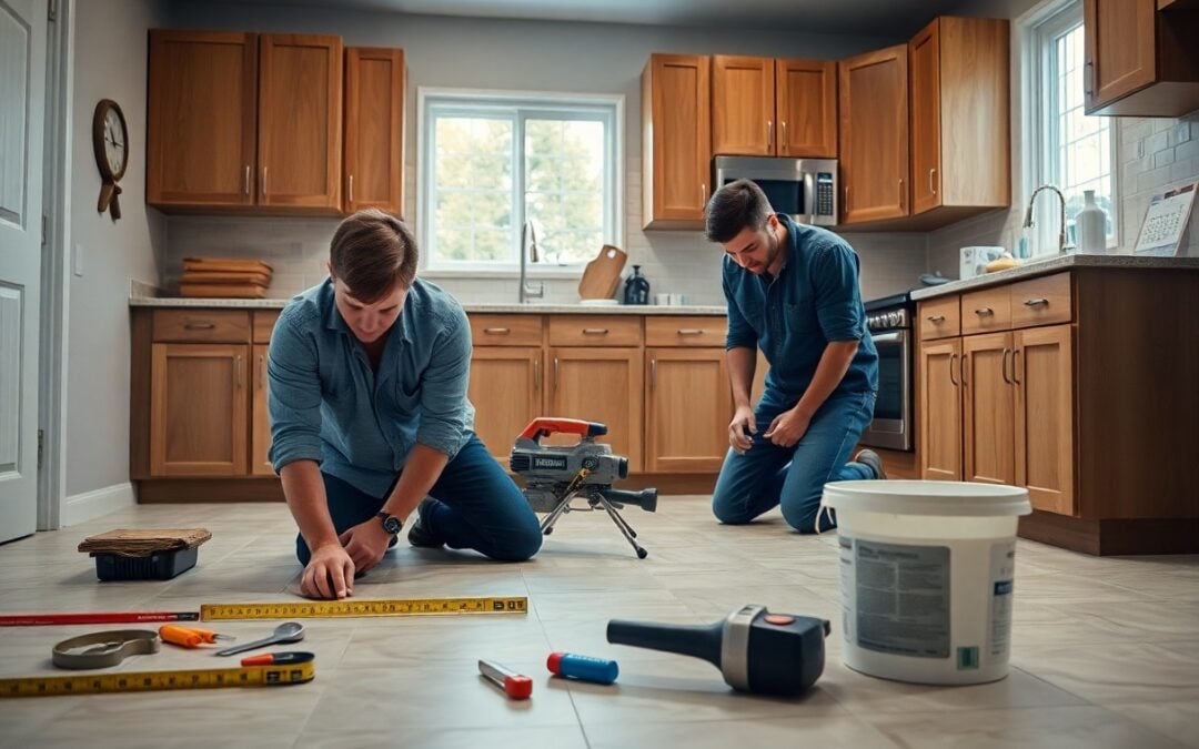How long does a tile company near me take to finish a project in Allen?